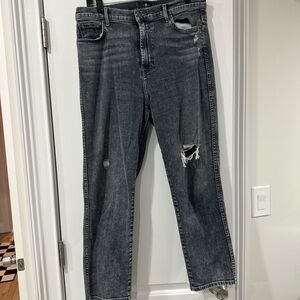7 for all mankind high waisted jeans